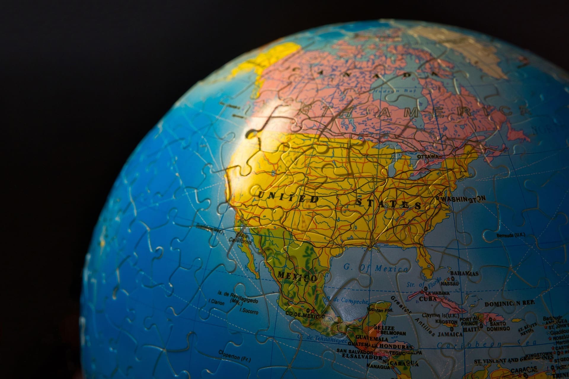 globe puzzle - from plan to roadmap